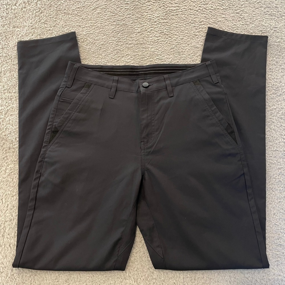 Jack Archer Jetsetter Pants Mens 29x32 (Fits 30x31) Gray Slim Performance